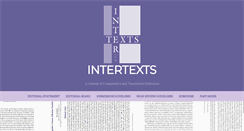 Desktop Screenshot of intertexts.org