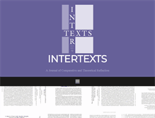 Tablet Screenshot of intertexts.org